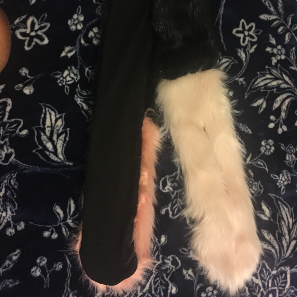 Faux fur scarf